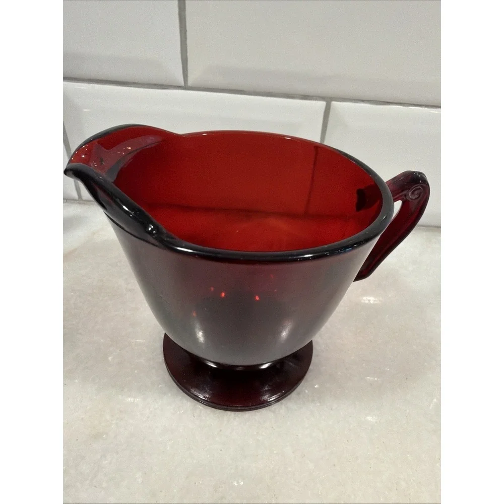 Anchor Hocking ROYAL‎ RUBY Red 3 1/4